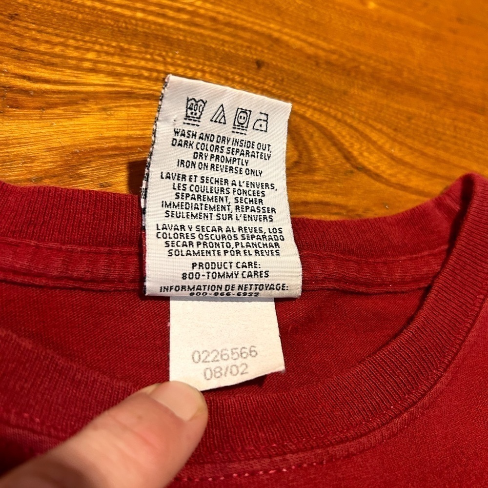 Vintage Tommy Hilfiger Oversized Tee Medium - Picture 4 of 6